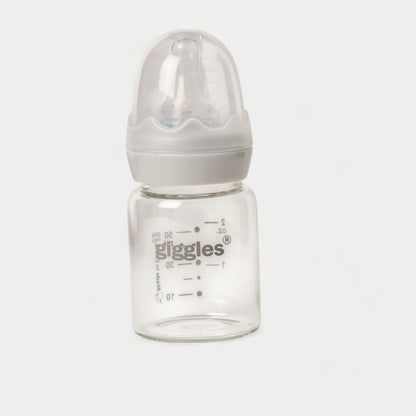 Giggles 2-Piece Glass Feeding Bottle Set - 50 ml