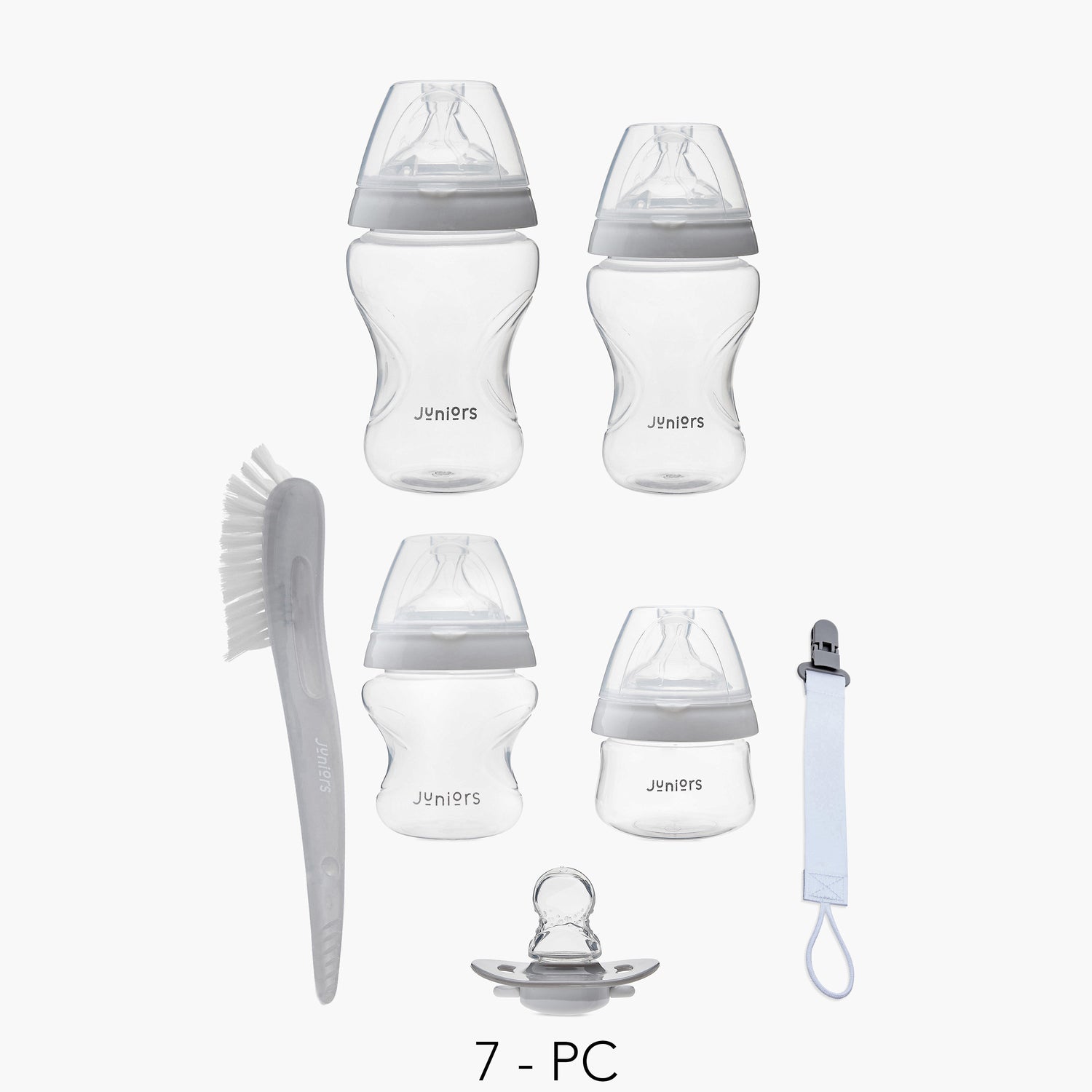 Juniors 7-Piece Newborn Feeding Starter Set - HomeBabyFeedingFeeding BottlesBottles &amp; Teats