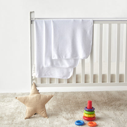Juniors Printed 3-Piece Receiving Blanket Set - 80x80 cm - HomeBabyNurseryBlankets &amp; SwaddlesReceiving Blankets