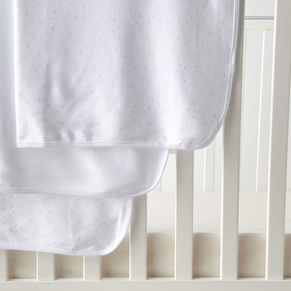 Juniors Printed 3-Piece Receiving Blanket Set - 80x80 cm