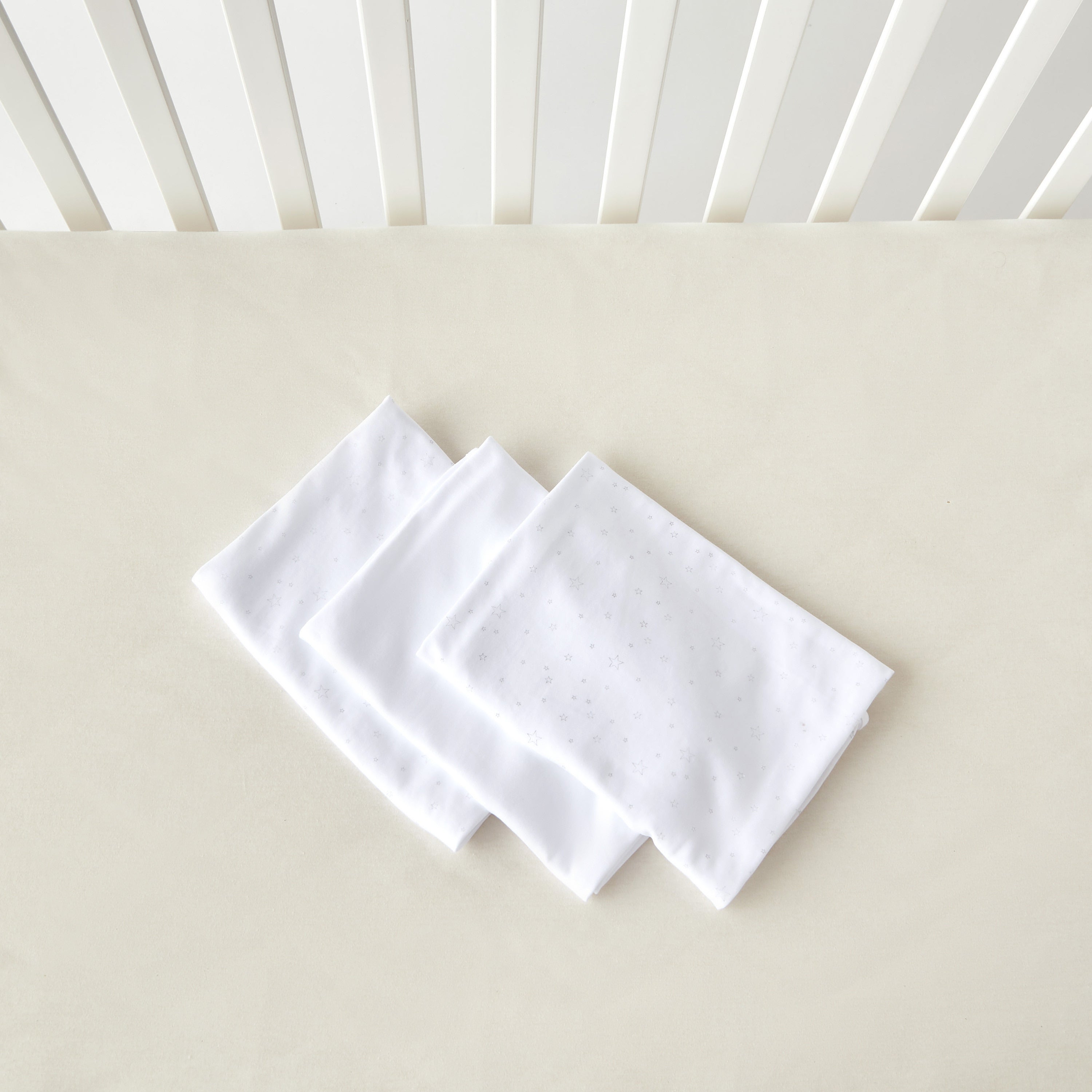Juniors Printed 3-Piece Receiving Blanket Set - 80x80 cm