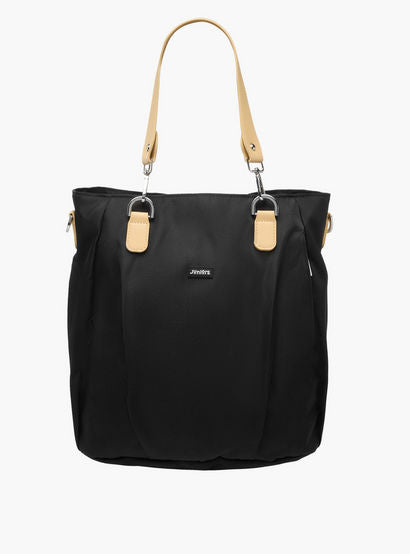Juniors Solid Diaper Bag with Double Handle and Zip Closure-baby-gear-diaperbags-image-4