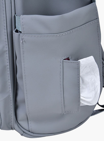 Juniors Bear Applique Diaper Backpack with Adjustable Straps and Zip Closure-baby-gear-diaperbags-image-7