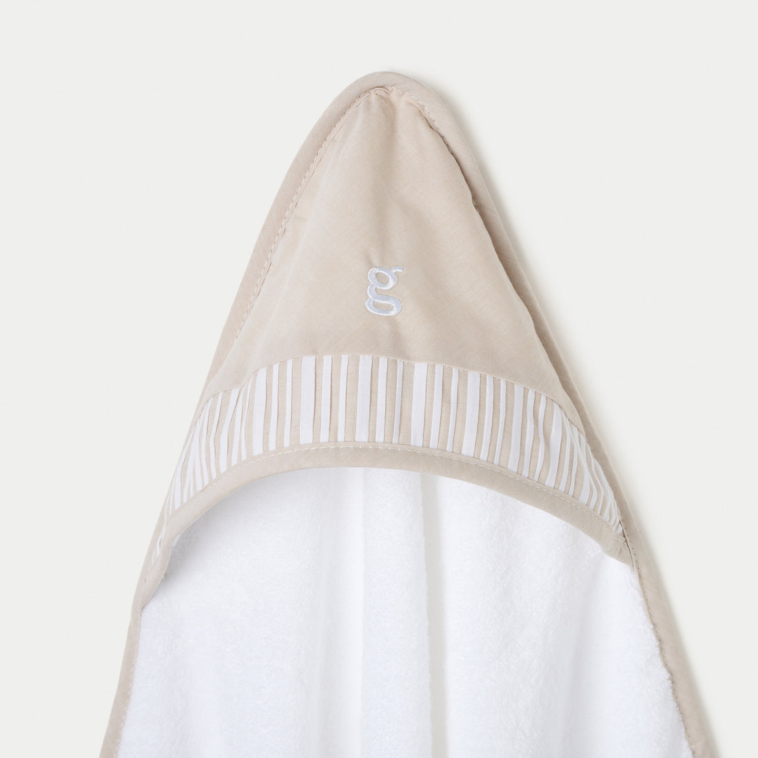Giggles Embroidered Hooded Towel - 75x75 cm