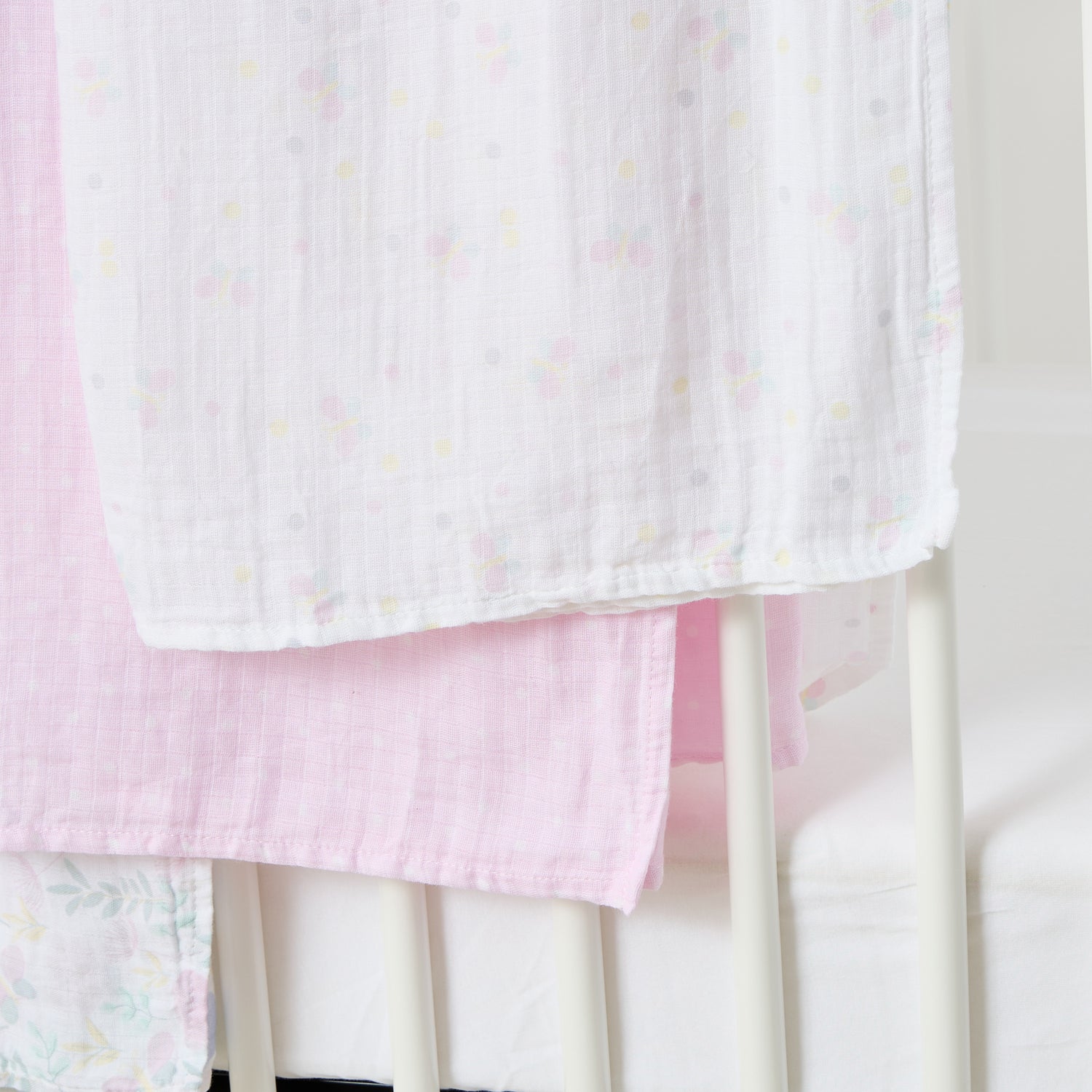 Juniors Printed Muslin Swaddle Blanket - Set of 3