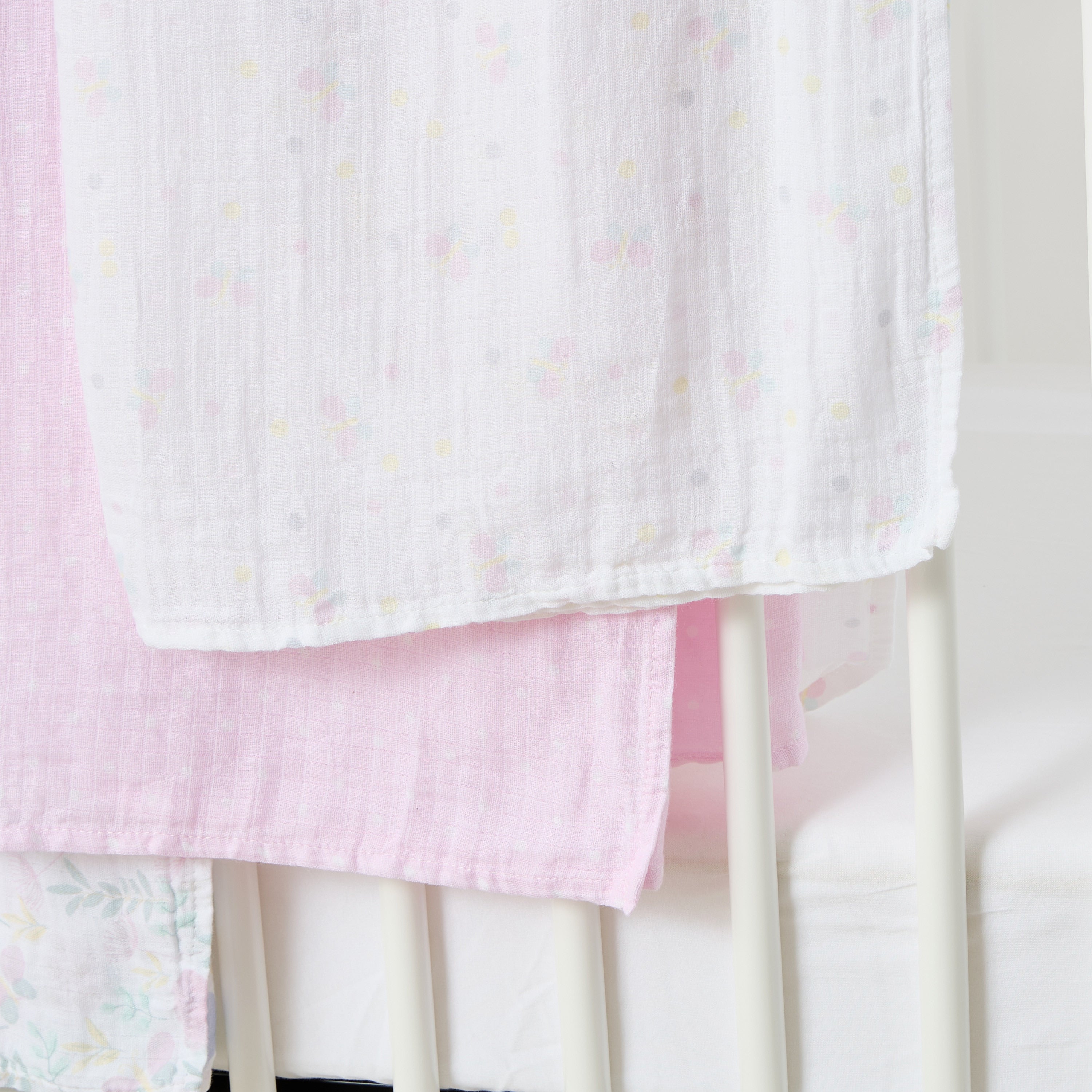 Juniors Printed Muslin Swaddle Blanket - Set of 3