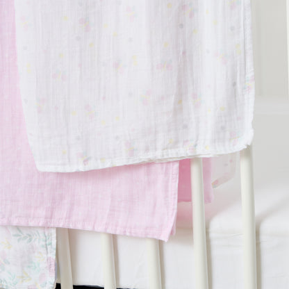Juniors Printed Muslin Swaddle Blanket - Set of 3
