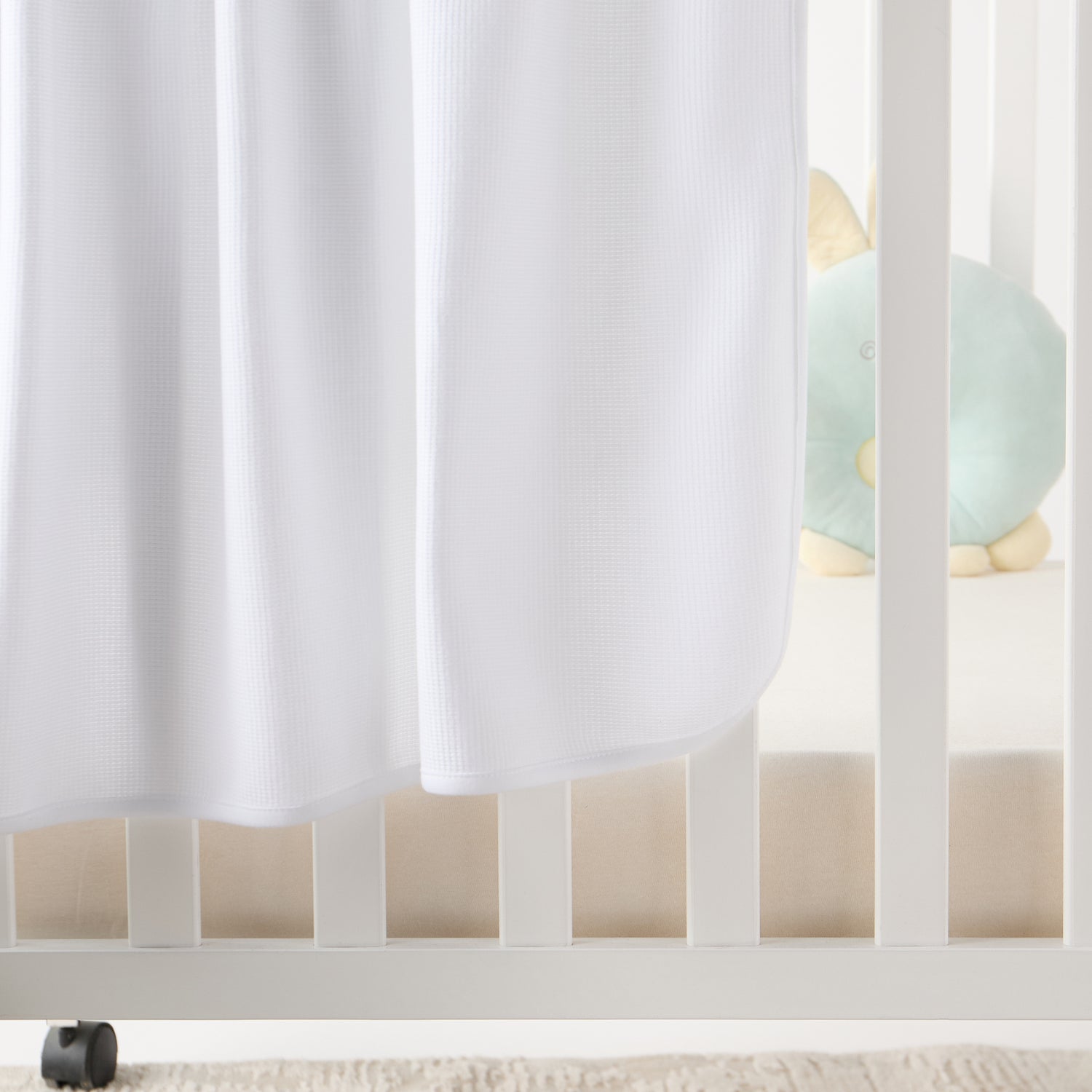 Juniors Waffle Textured Receiving Blanket - 80x100 cm