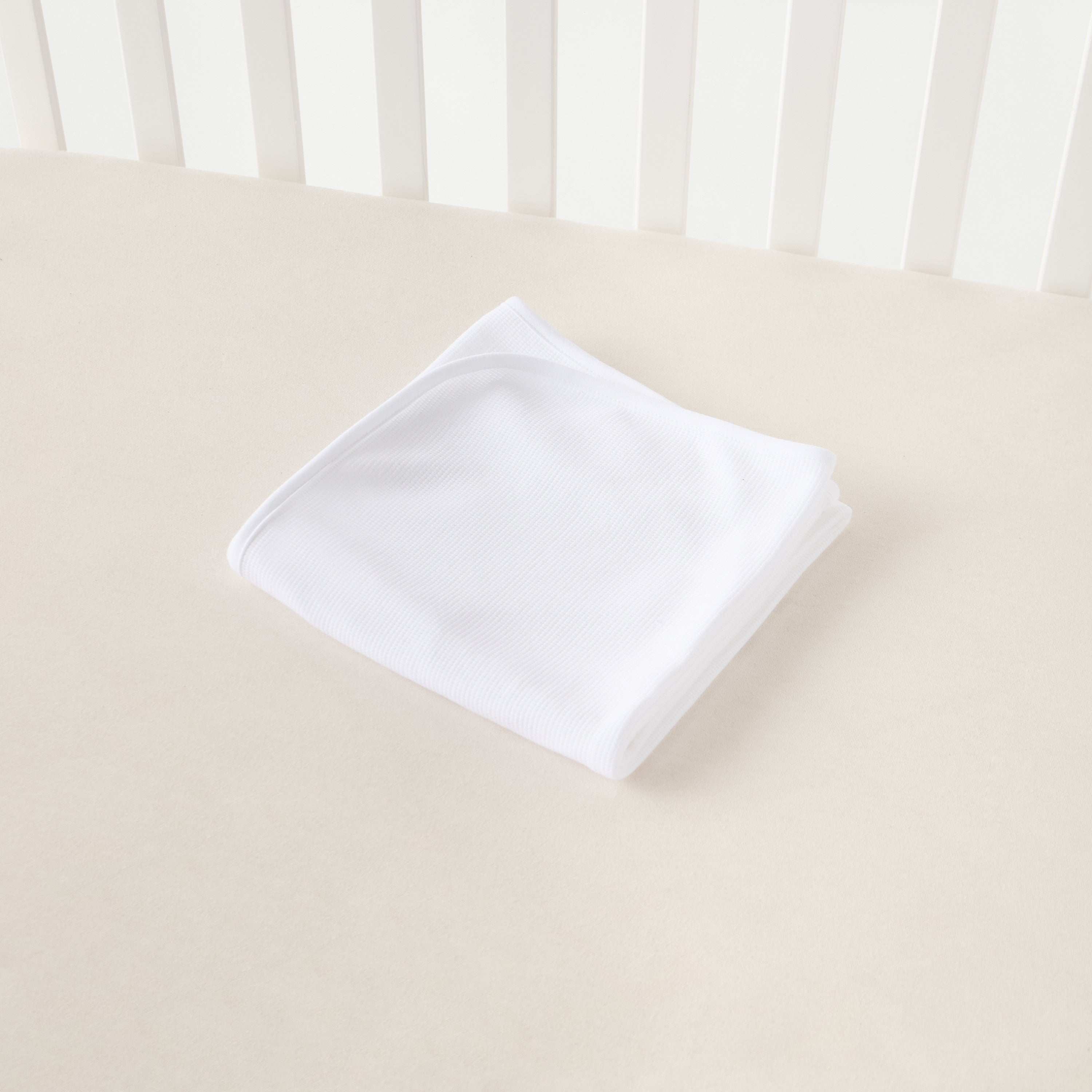 Juniors Waffle Textured Receiving Blanket - 80x100 cm
