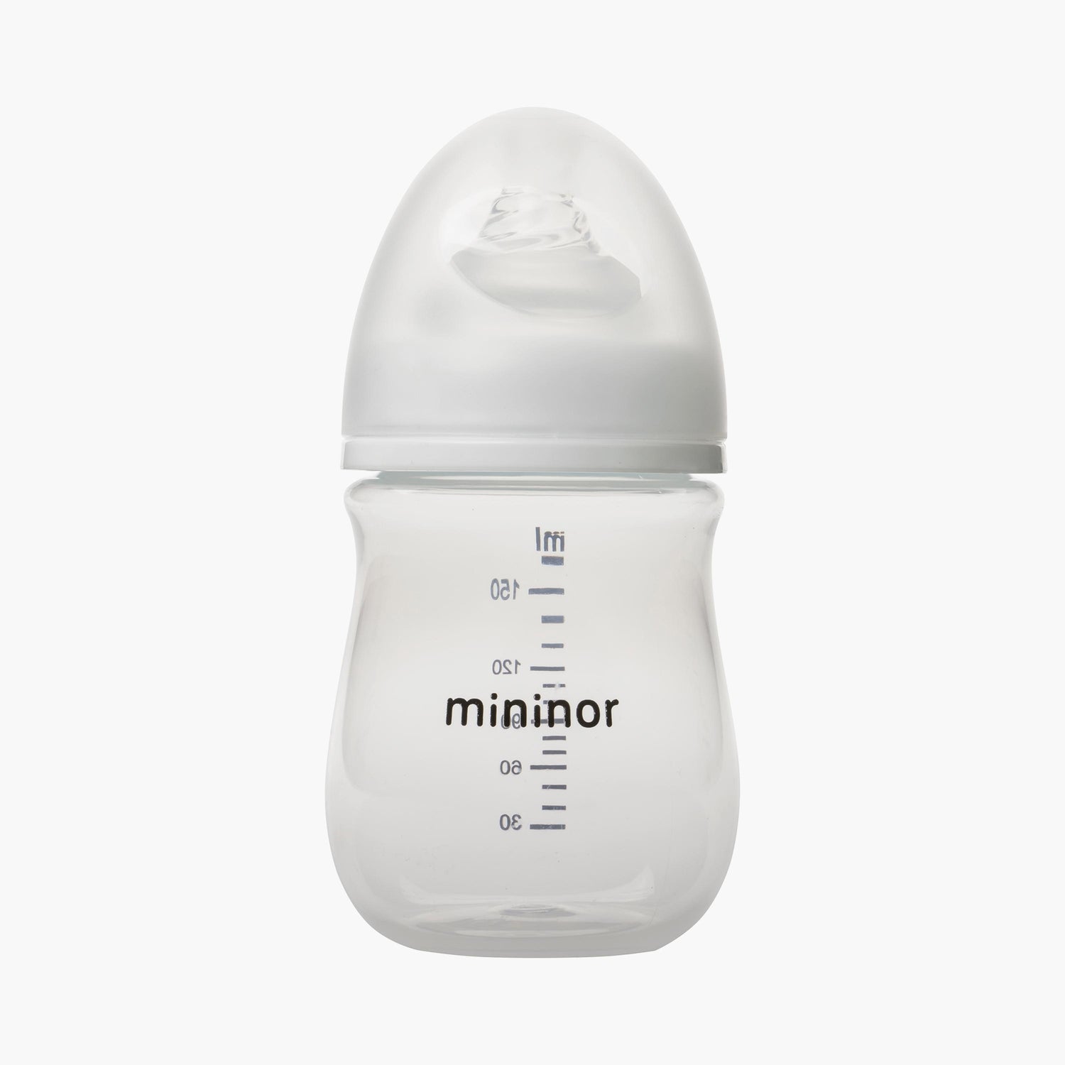 Mininor Feeding Bottle with Teat - 160 ml - 0 Months - HomeBabyFeedingFeeding BottlesBottles &amp; Teats