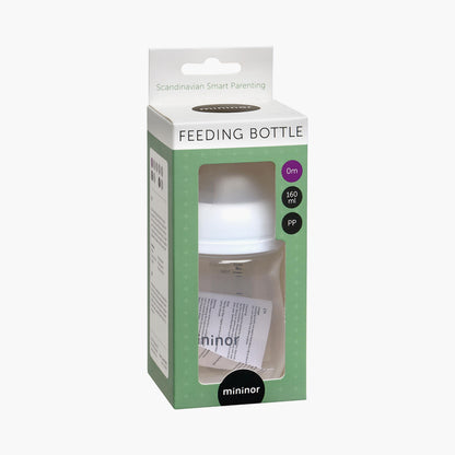 Mininor Feeding Bottle with Teat - 160 ml - 0 Months - Feeding