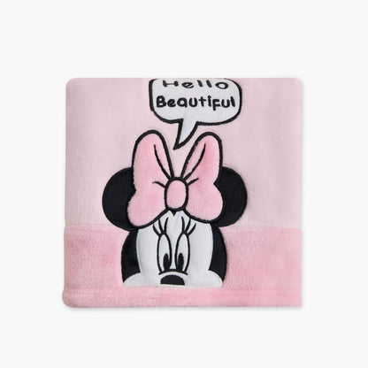 Disney Minnie Mouse Applique Raschel Blanket - 76x102 cm