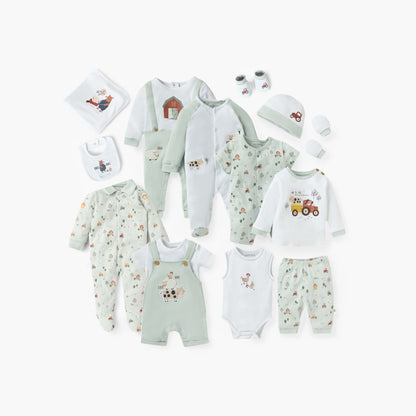 Juniors Bear Print Receiving Blanket - 80x80 cm