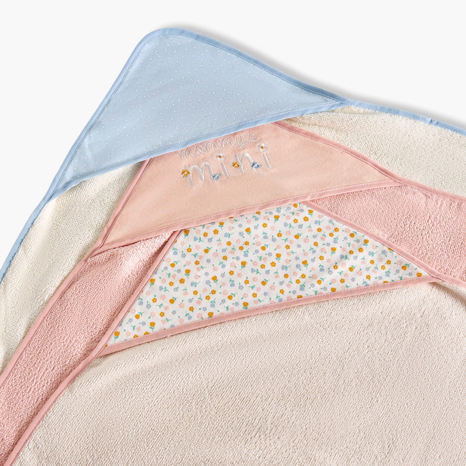 Set of 6 Juniors 76x76 cm Baby Towel with Assorted Print
