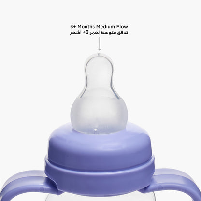 Juniors Printed Feeding Bottle with Handle - 250 ml