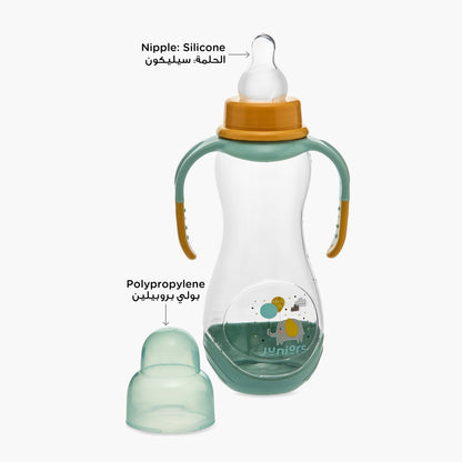 Juniors Printed Feeding Bottle with Handle - 250 ml