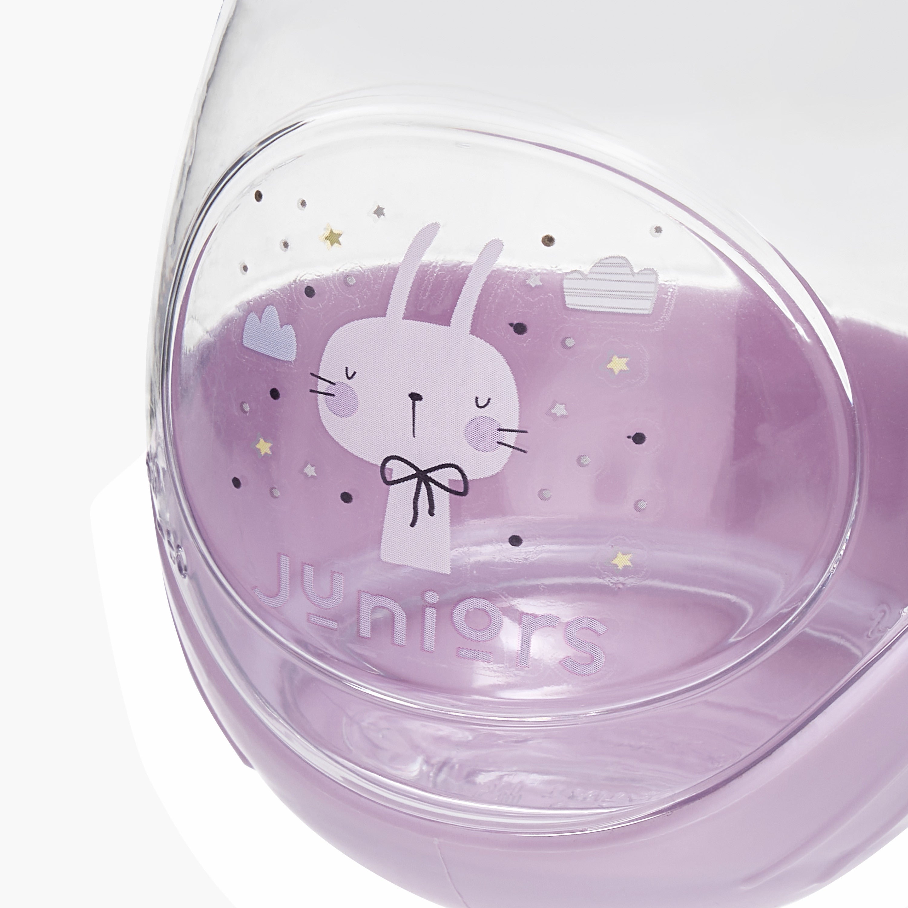 Juniors Printed Feeding Bottle with Handle - 250 ml