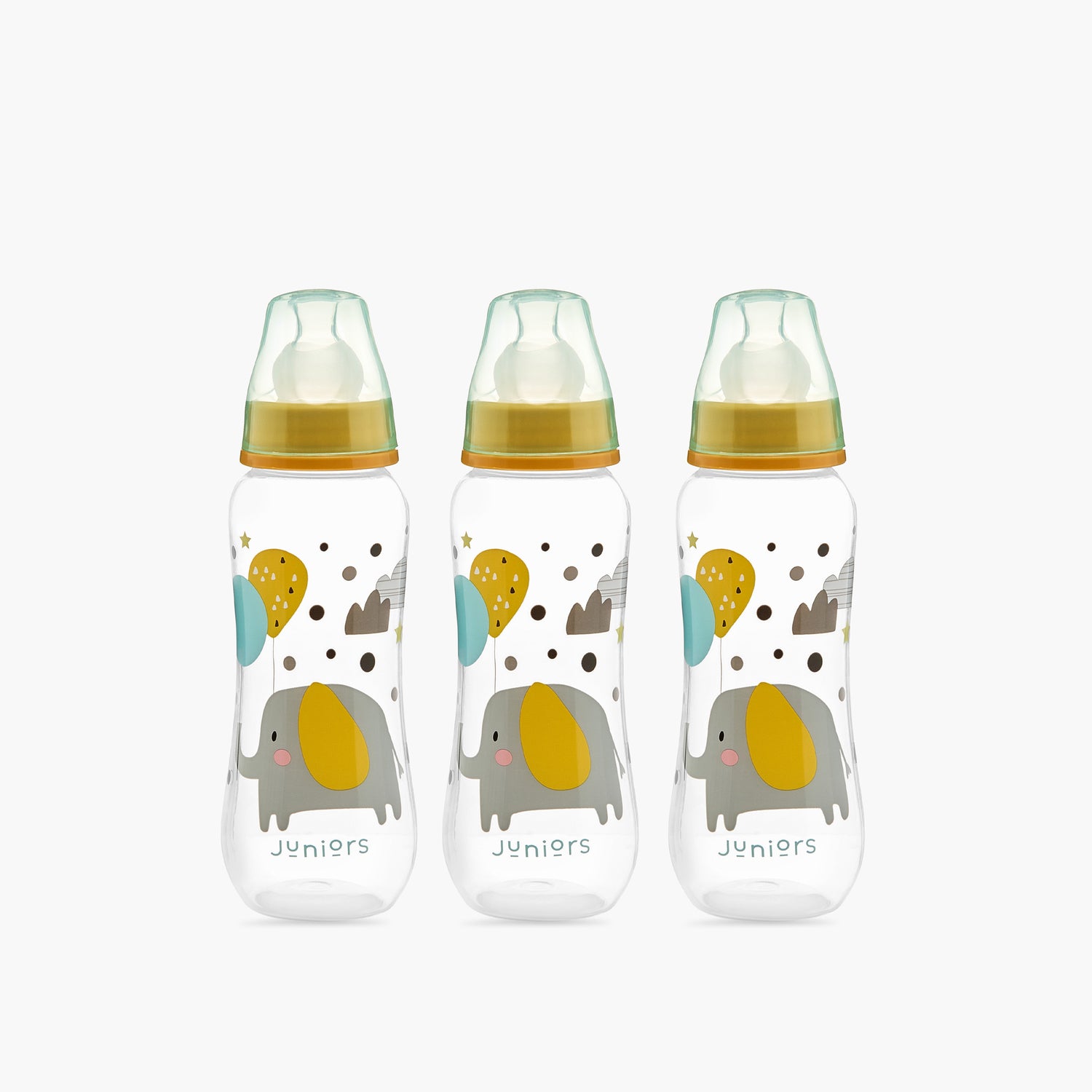Juniors 6-Piece Feeding Bottle with Caddy Set