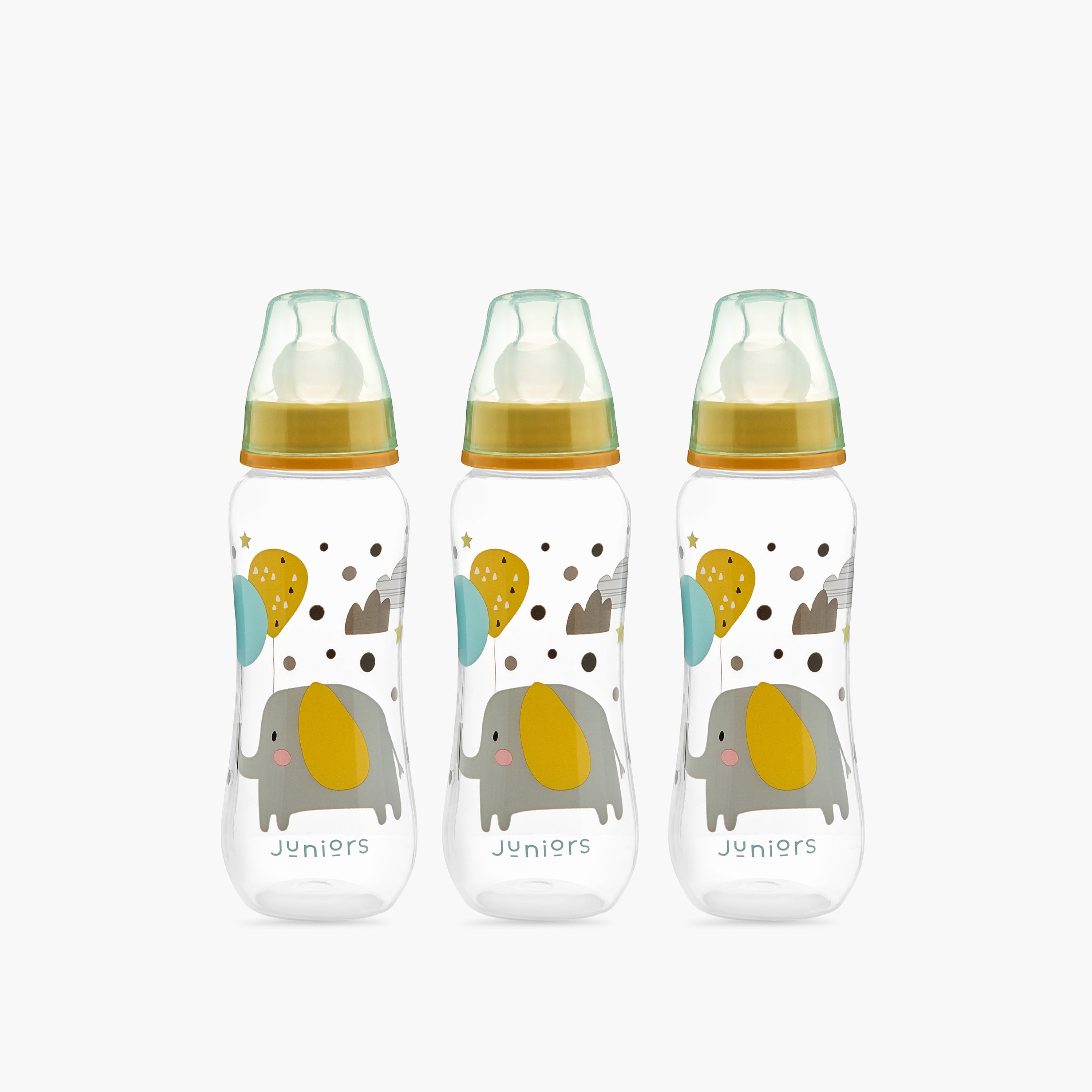 Juniors 6-Piece Feeding Bottle with Caddy Set