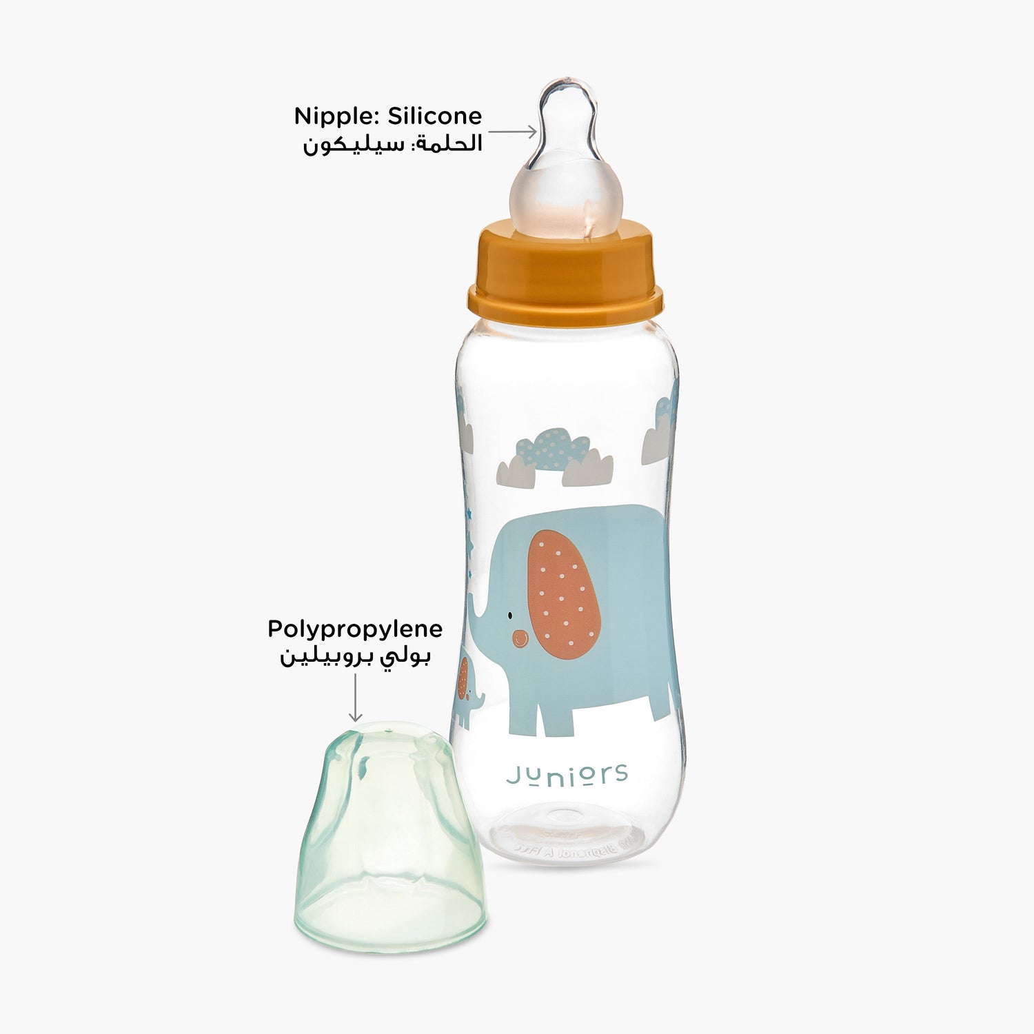 Juniors 6-Piece Feeding Bottle with Caddy Set
