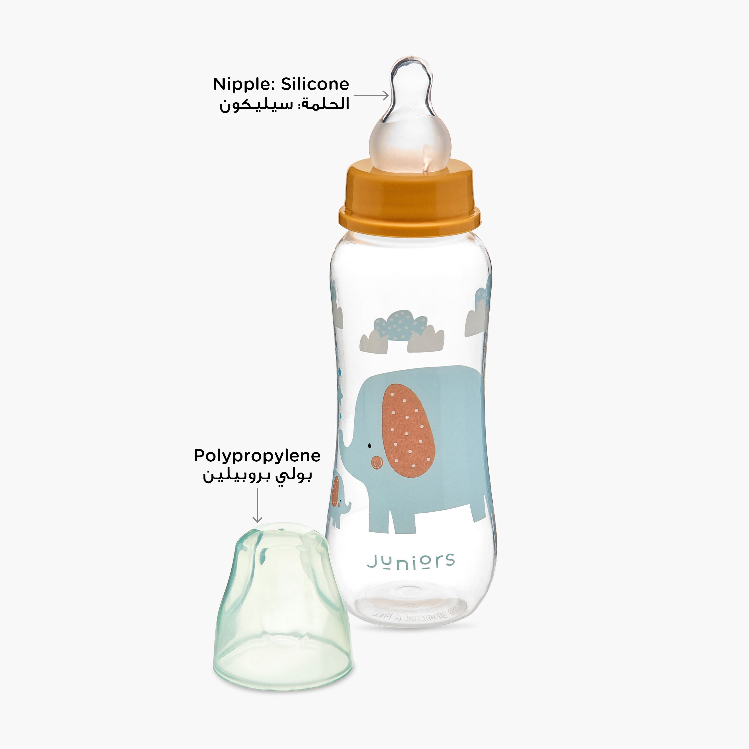 Juniors 6-Piece Feeding Bottle with Caddy Set