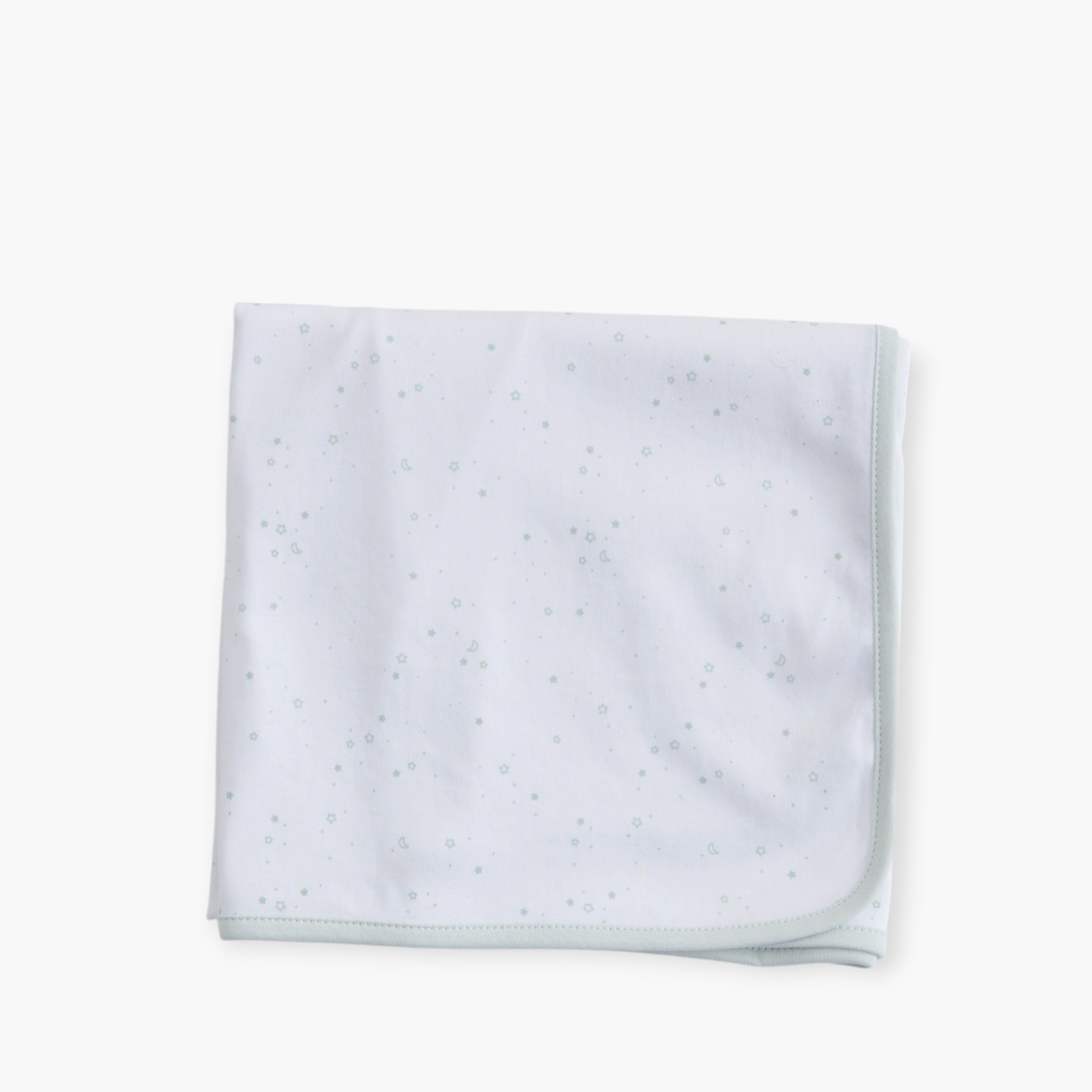 Juniors Printed Cotton Receiving Blanket - 80x100 cm