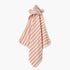 Giggles Striped Hooded Towel - 75x75 cm