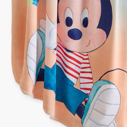 Disney Mickey Mouse Print Raschel Blanket - 80x100 cm