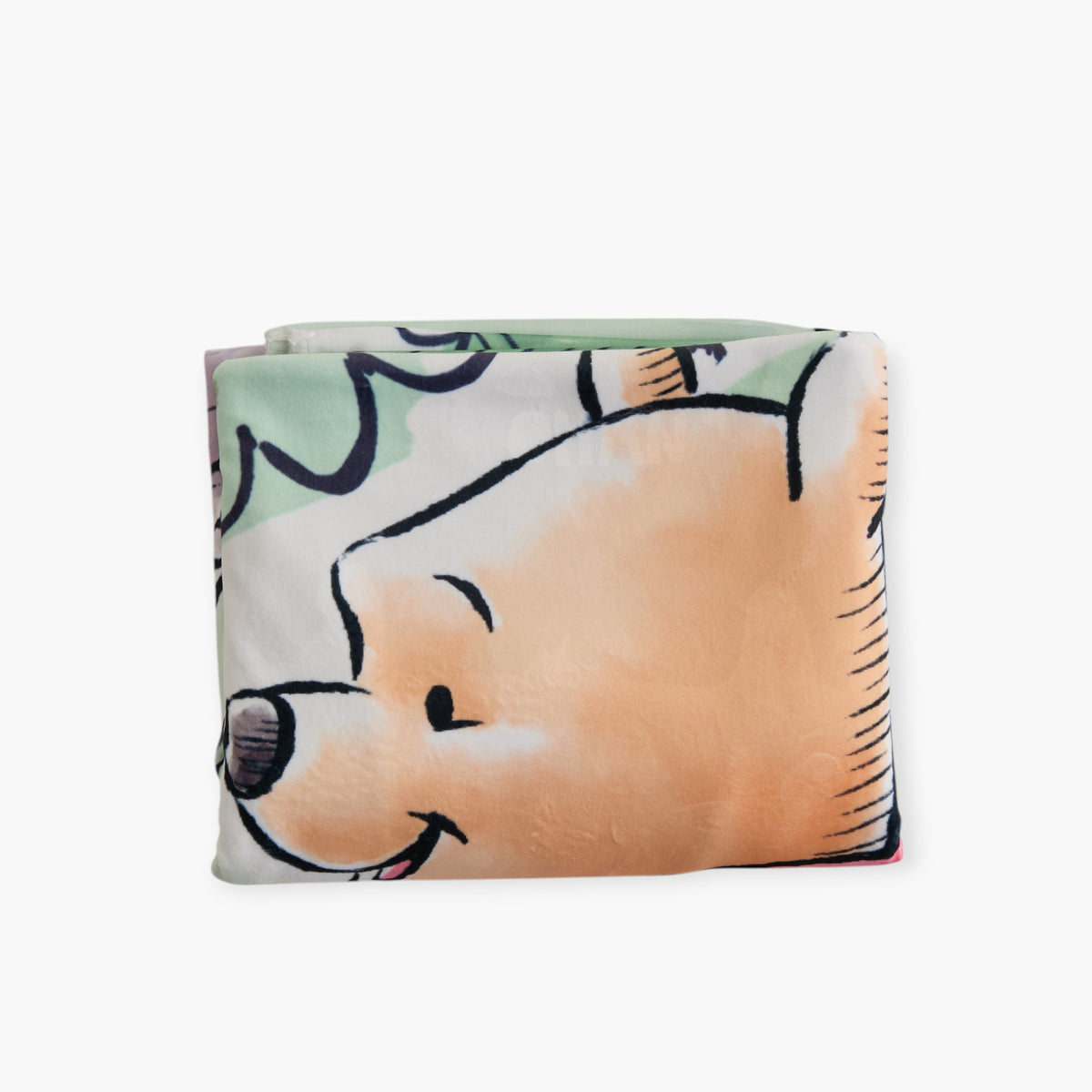 Disney Winnie the Pooh Print Raschel Blanket - 80x100 cm