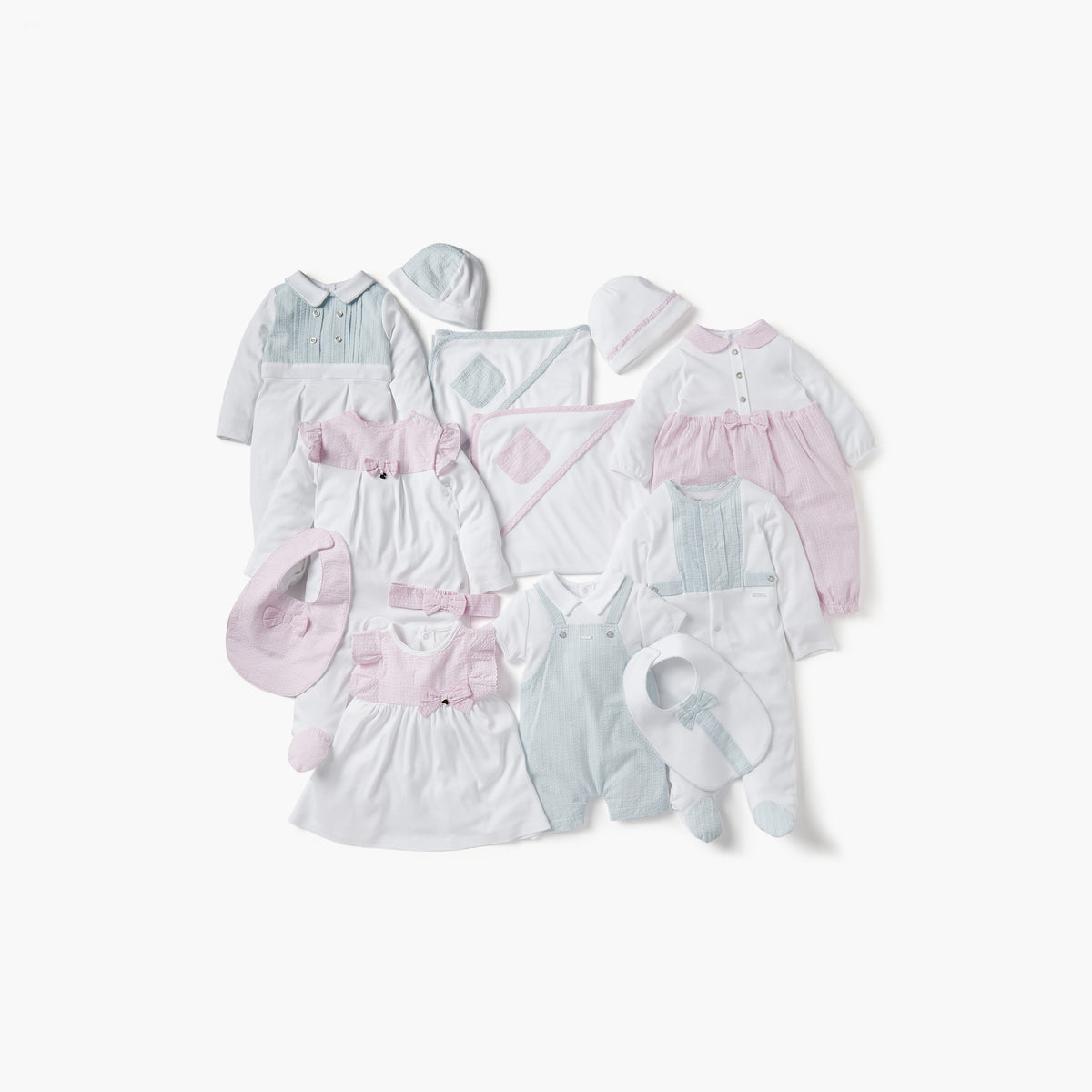 Giggles Hooded Receiving Blanket - 70x70 cm