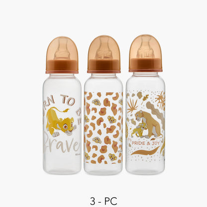Disney Mickey and Friends Print 3-Piece Feeding Bottle Set