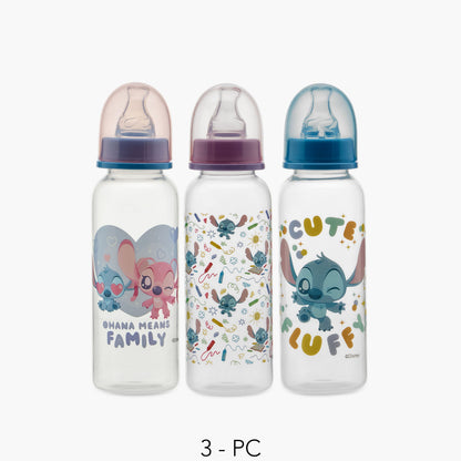 Disney Mickey and Friends Print 3-Piece Feeding Bottle Set