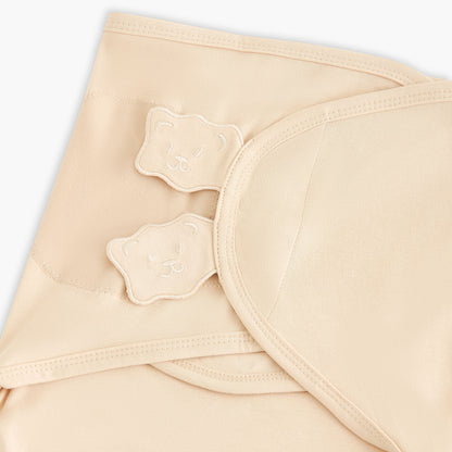 Juniors Embroidered Ear Applique Swaddle Wrap