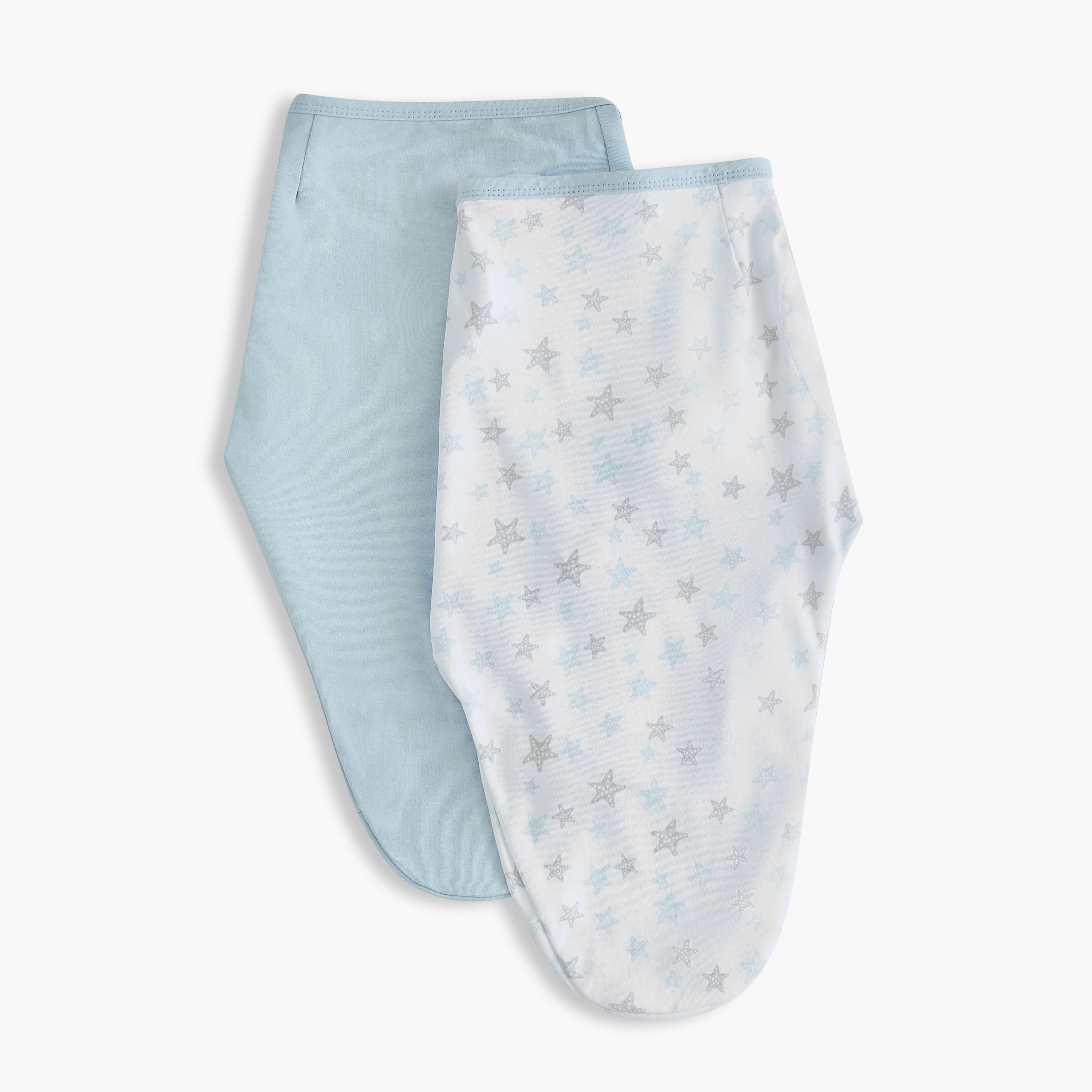 Juniors Assorted Swaddle Wrap with Ear Applique - Set of 2