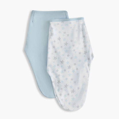Juniors Assorted Swaddle Wrap with Ear Applique - Set of 2