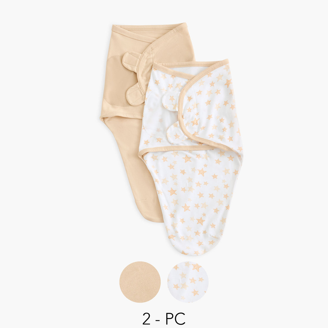 Juniors Assorted Swaddle Wrap with Ear Applique - Set of 2 - HomeBabyNurseryBlankets &amp; SwaddlesSwaddles &amp; Sleeping Bags