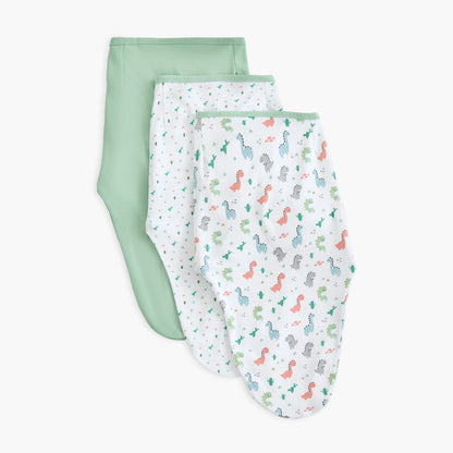 Juniors 3-Piece Assorted Swaddle Wrap