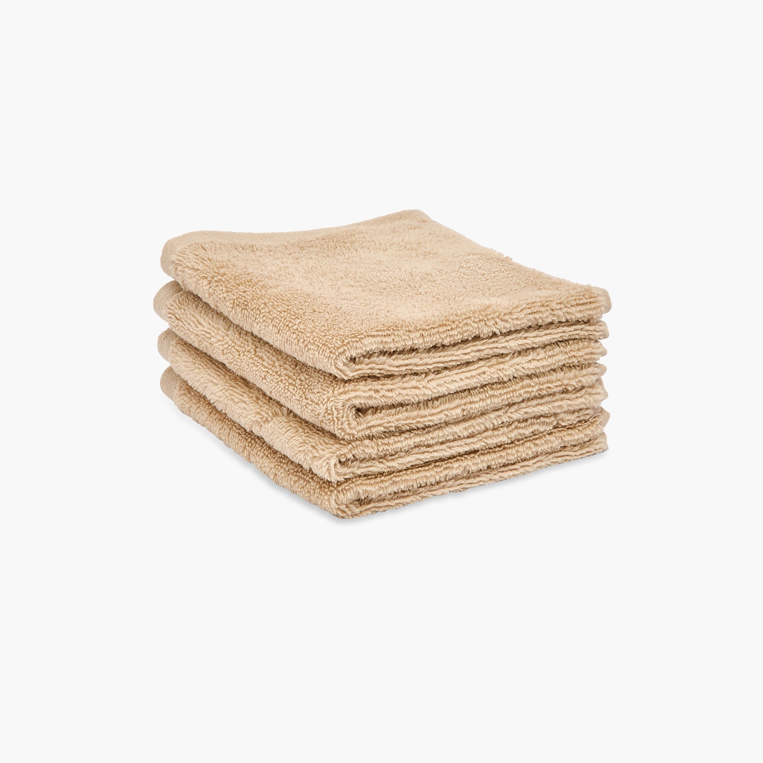 Juniors 4-Piece Textured Small Towel Set - 33x33 cm