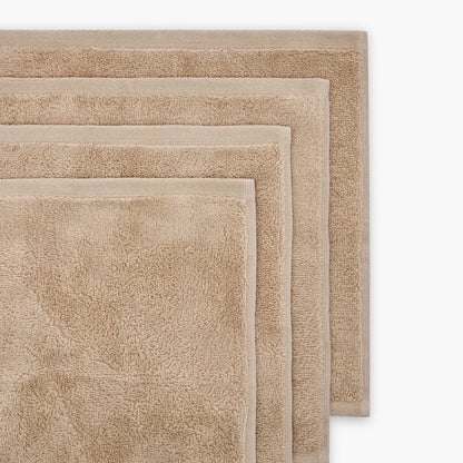Juniors 4-Piece Textured Small Towel Set - 33x33 cm