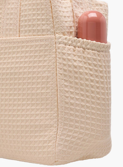 Giggles Pique Textured Diaper Bag with Zip Closure-baby-gear-diaperbags-image-10
