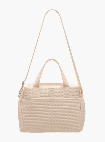 Giggles Pique Textured Diaper Bag with Zip Closure-baby-gear-diaperbags-image-4