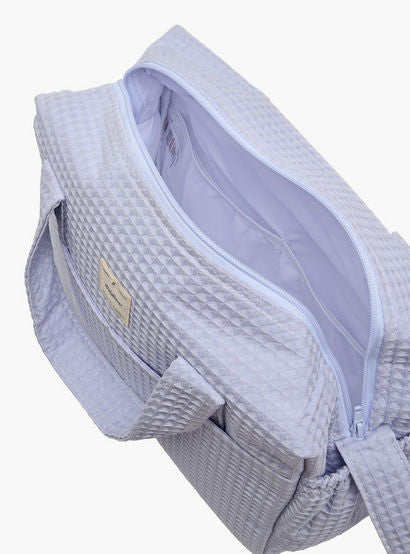Giggles Pique Textured Diaper Bag with Zip Closure-baby-gear-diaperbags-image-5
