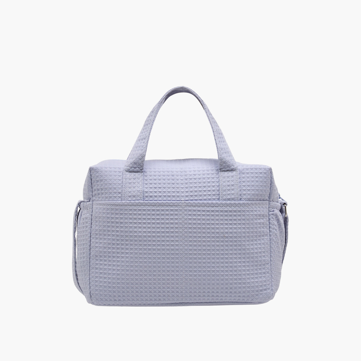 Giggles Pique Textured Diaper Bag with Zip Closure