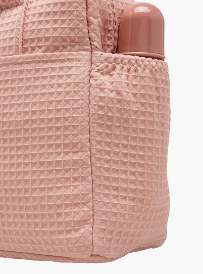 Giggles Pique Textured Diaper Bag with Zip Closure-baby-gear-diaperbags-image-11