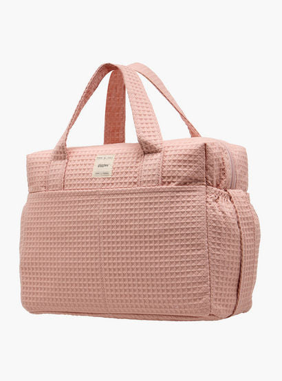 Giggles Pique Textured Diaper Bag with Zip Closure-baby-gear-diaperbags-image-4