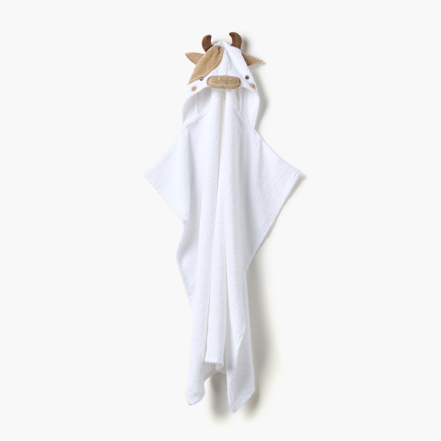 Juniors Cow Applique Hooded Towel - 76x76 cm - HomeBabyBath &amp; CareTowels