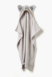 Juniors Koala Applique Hooded Towel - 76x76 cm-undefined-image-1