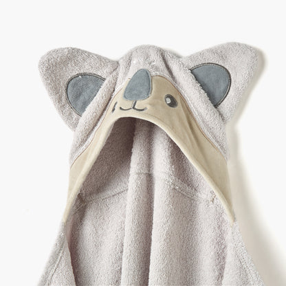 Juniors Koala Applique Hooded Towel - 76x76 cm