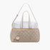 Juniors Quilted Diaper Bag with Zip Closure - Multicolour