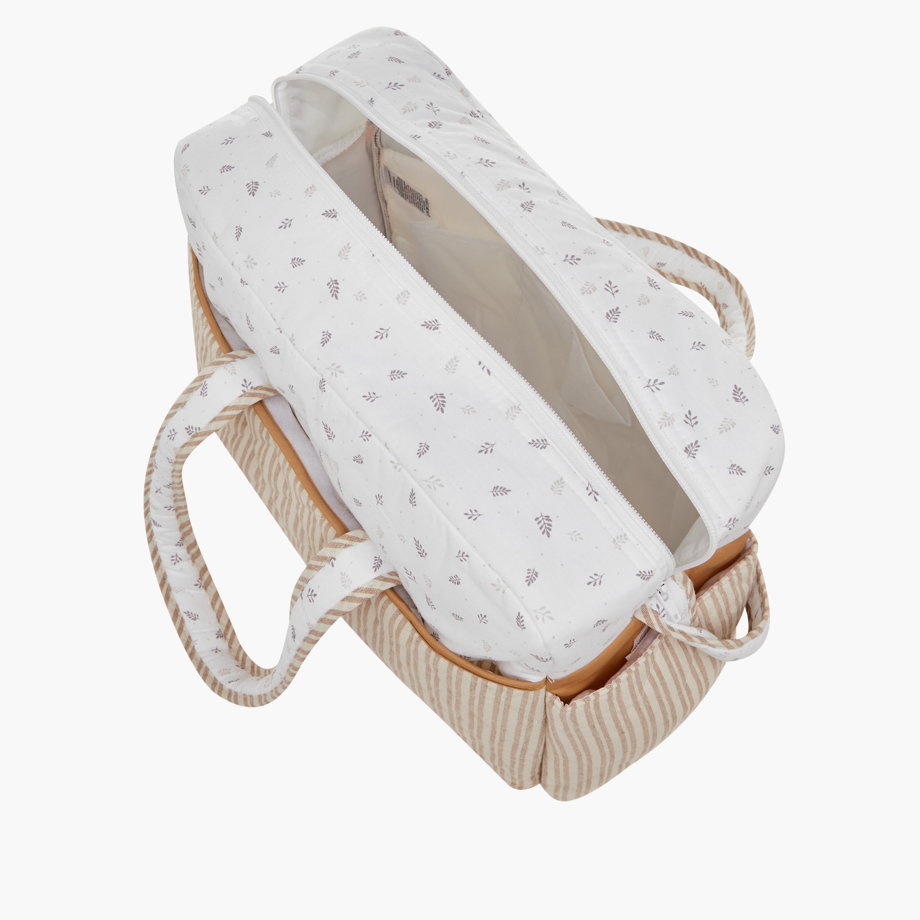 Juniors Quilted Diaper Bag with Zip Closure